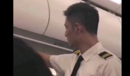 帅哥打飞机视频,帅哥空中驾驶技巧，飞行视频引热议